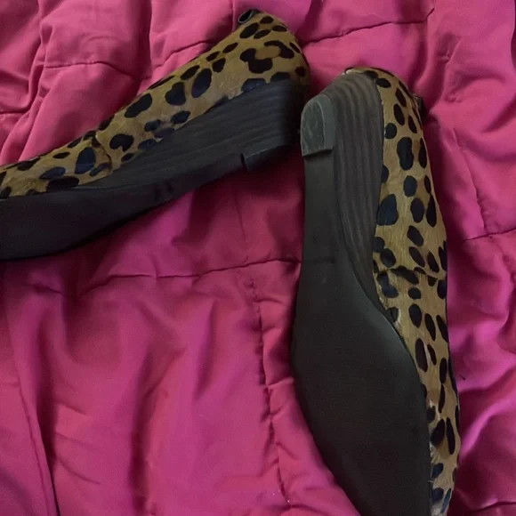 Leopard J crew heels - Picture 3 of 3